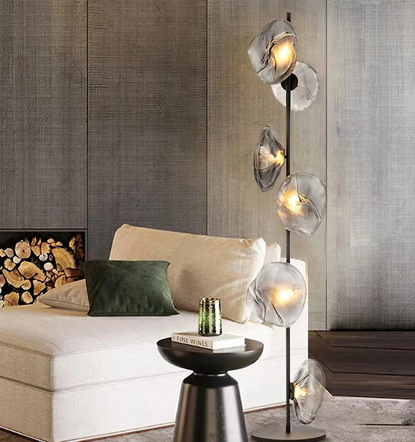 Glass Petals Floor Lamp - Yiarolight