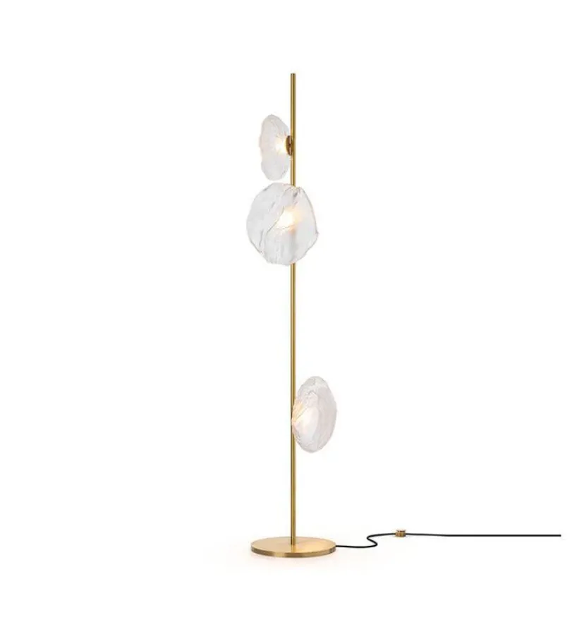 Glass Petals Floor Lamp - Yiarolight