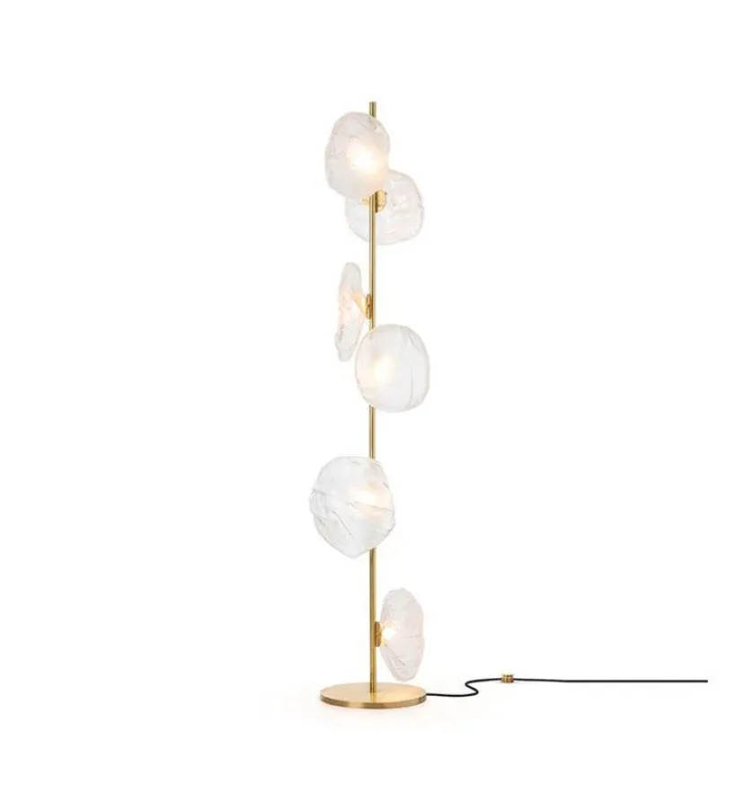 Glass Petals Floor Lamp - Yiarolight
