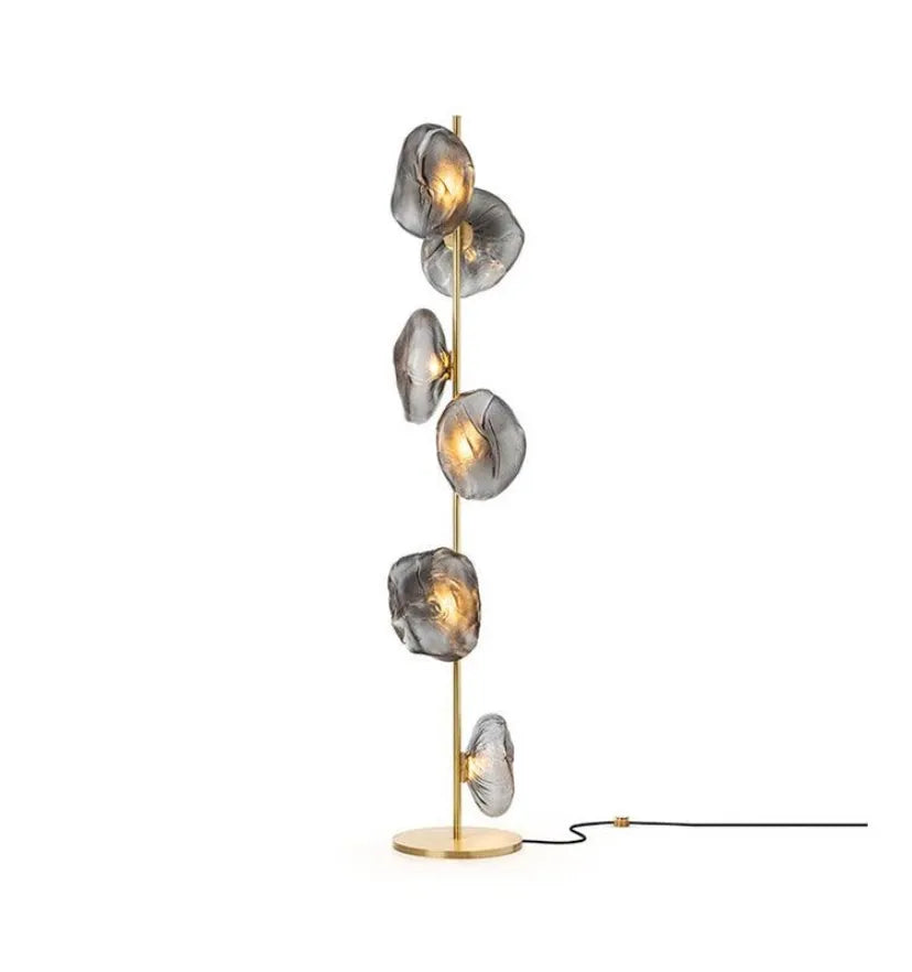 Glass Petals Floor Lamp - Yiarolight
