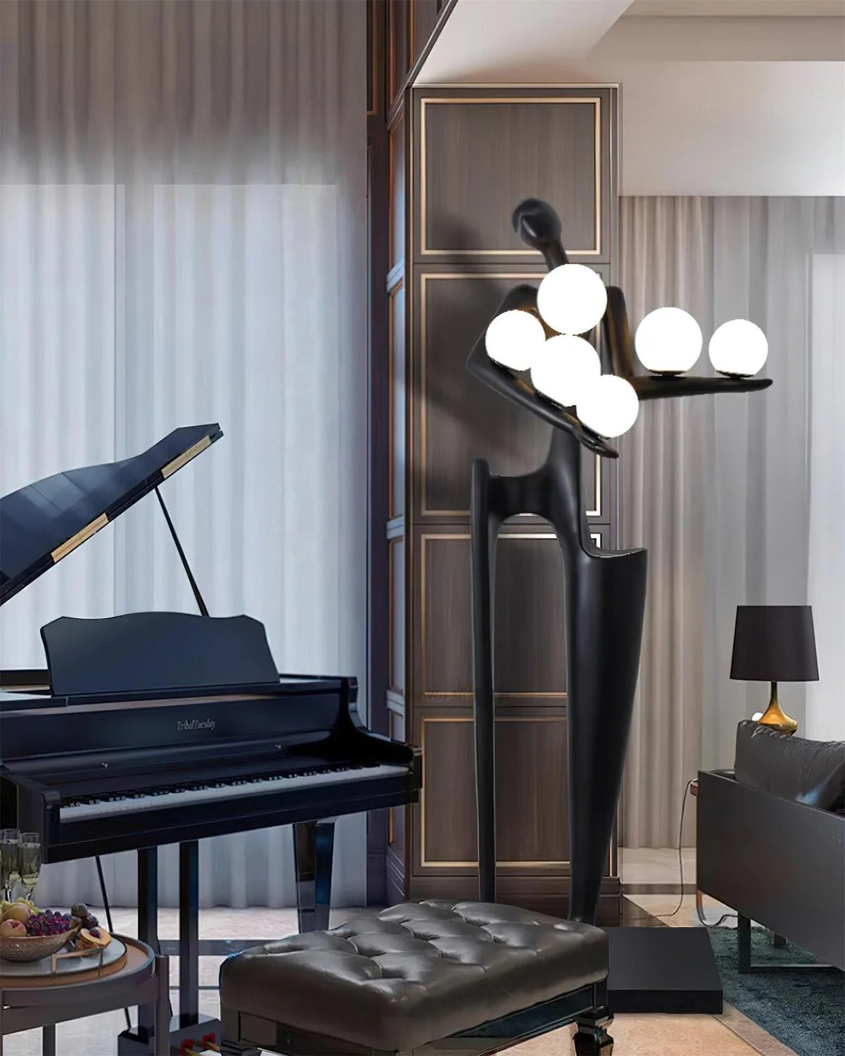 Guardian Sculpture Floor Lamp - Yiarolight