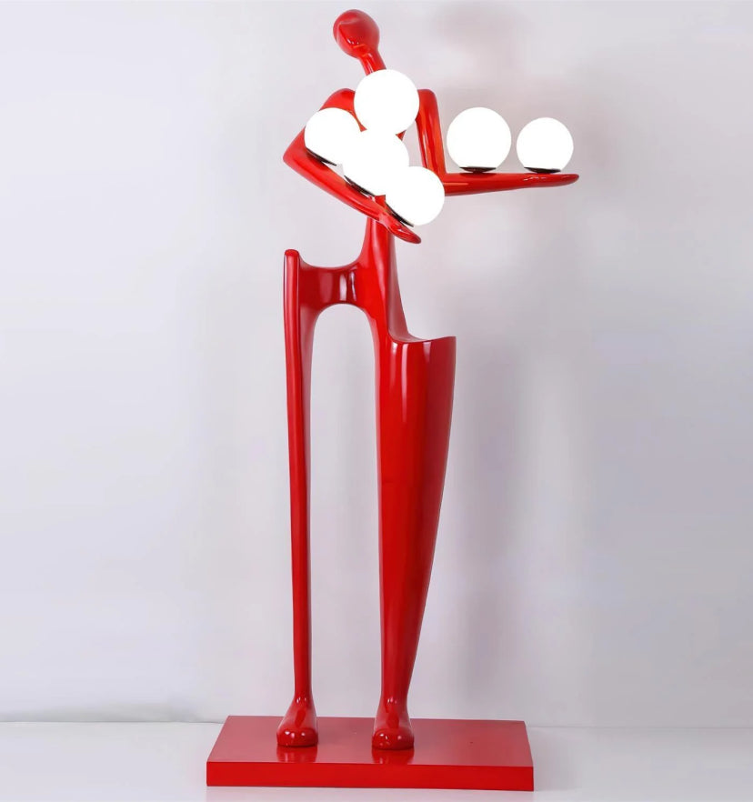 Guardian Sculpture Floor Lamp - Yiarolight