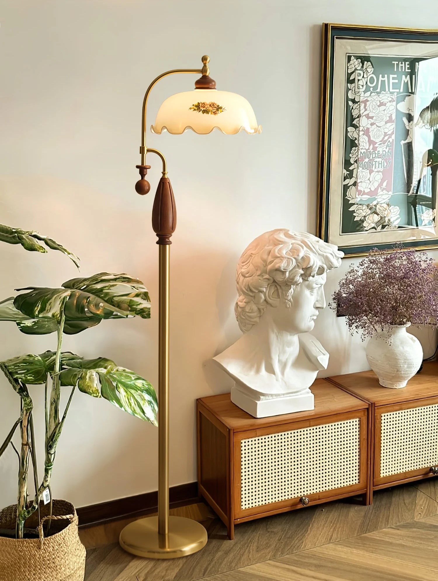 Heritage Bloom Floor Lamp - Yiarolight