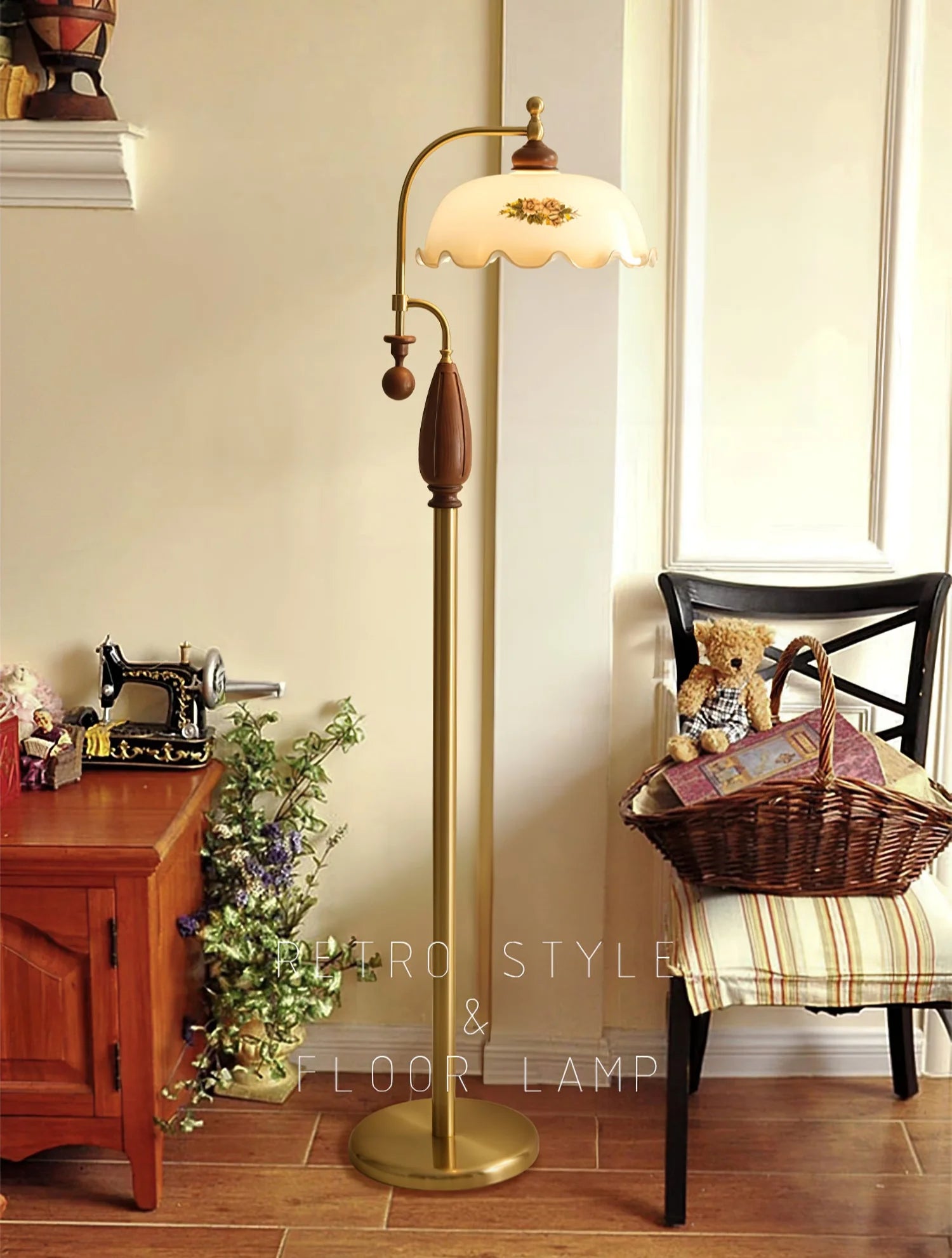 Heritage Bloom Floor Lamp - Yiarolight