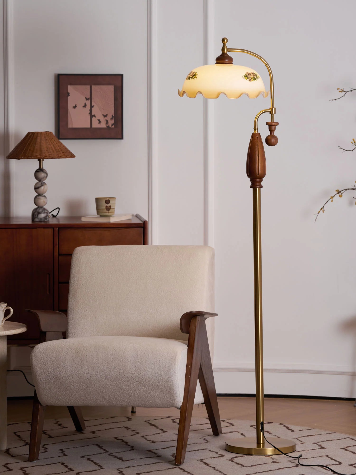 Heritage Bloom Floor Lamp - Yiarolight