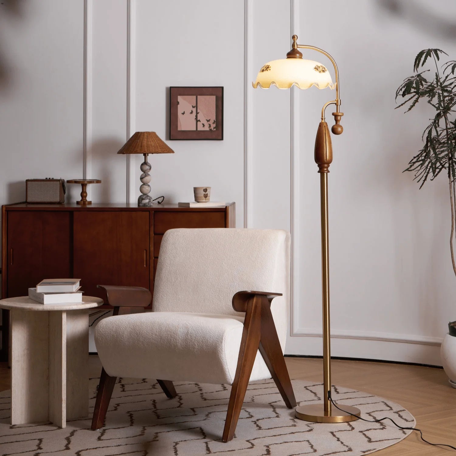 Heritage Bloom Floor Lamp - Yiarolight