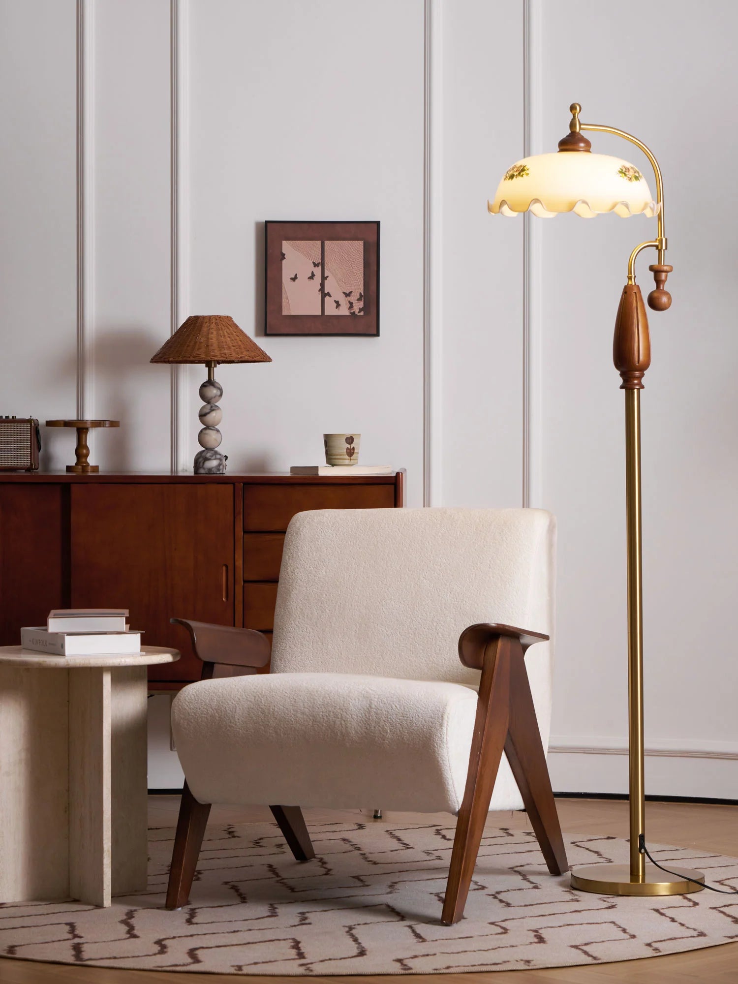 Heritage Bloom Floor Lamp - Yiarolight