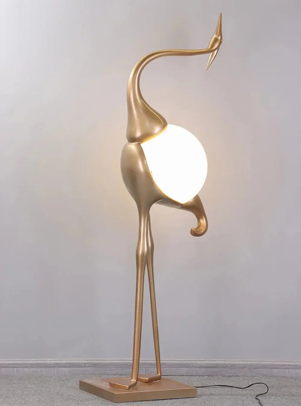 Heron Sculpture Floor Lamp - Yiarolight