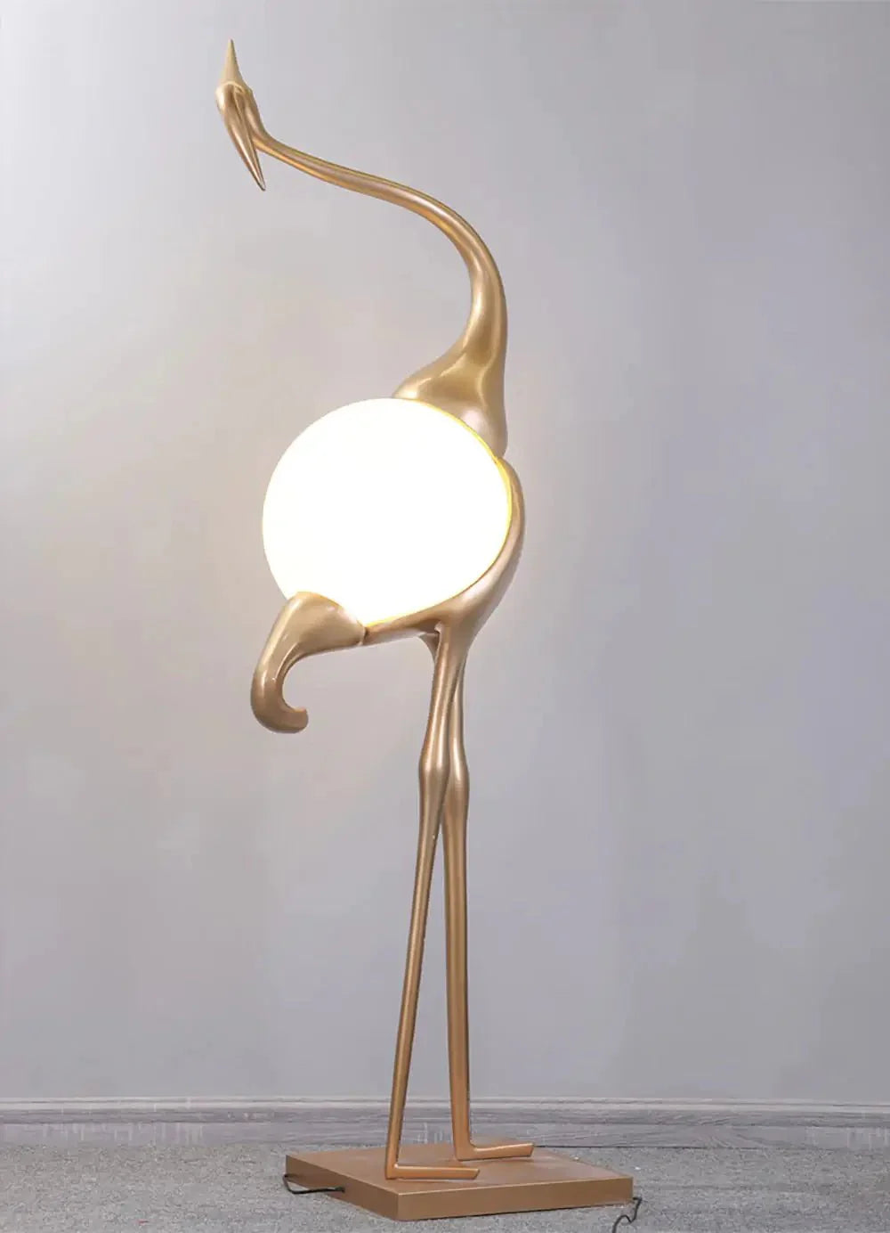 Heron Sculpture Floor Lamp - Yiarolight