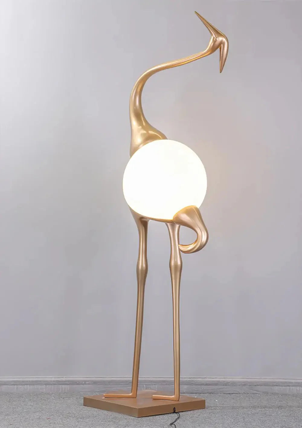 Heron Sculpture Floor Lamp - Yiarolight