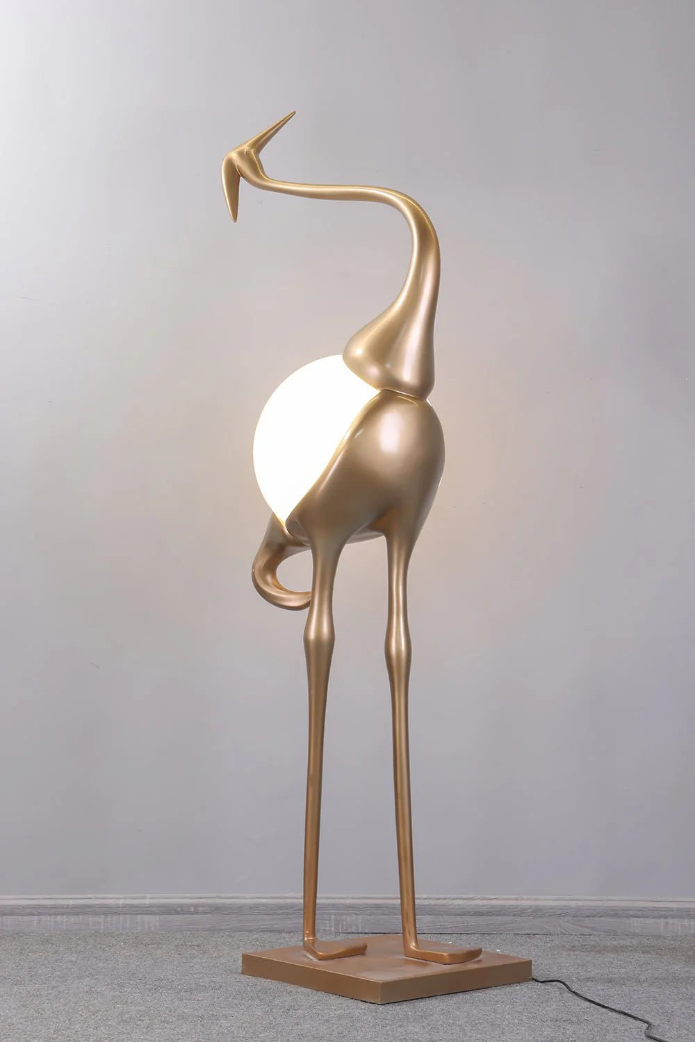 Heron Sculpture Floor Lamp - Yiarolight