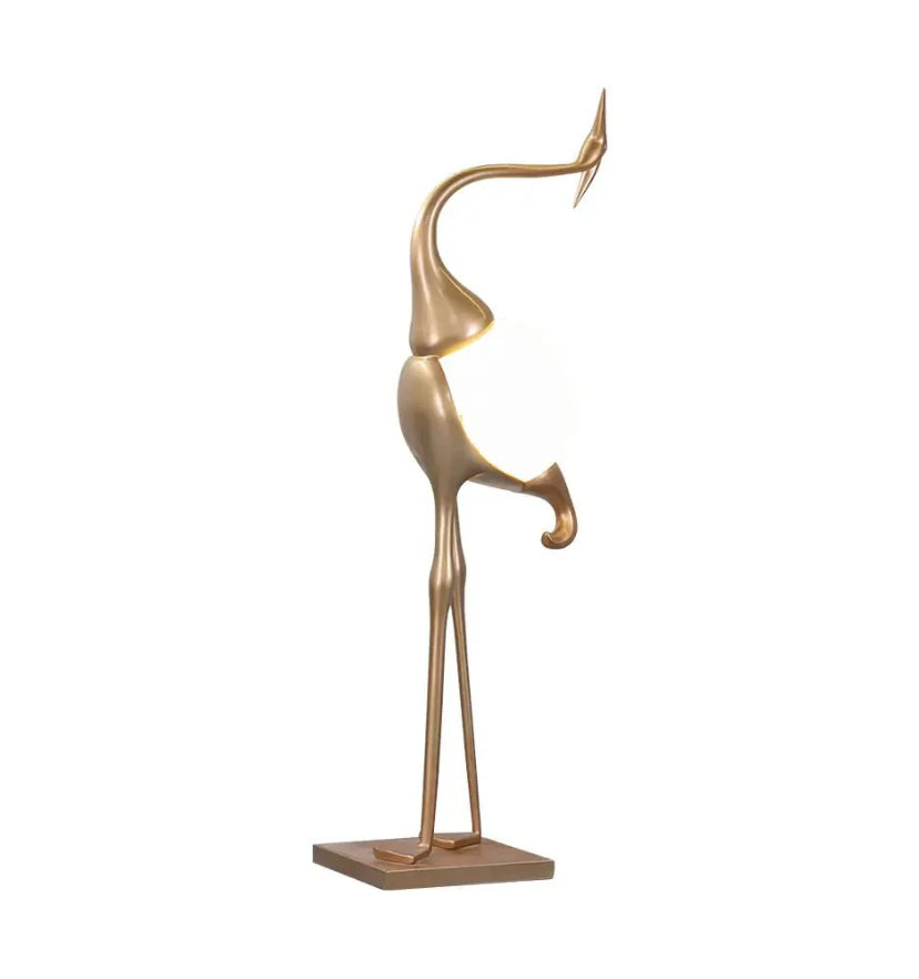 Heron Sculpture Floor Lamp - Yiarolight