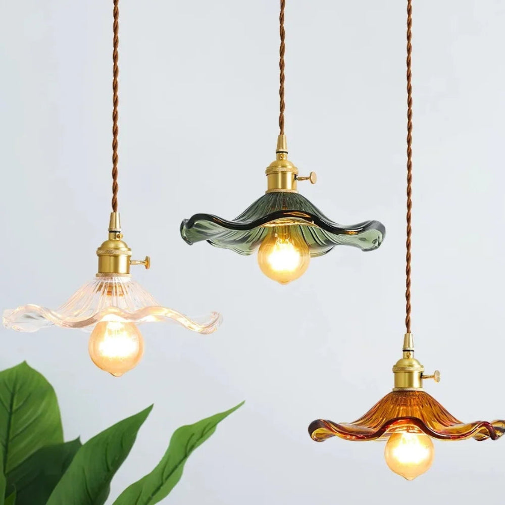 Hibiscus Flower Pendant Light - Auraolight