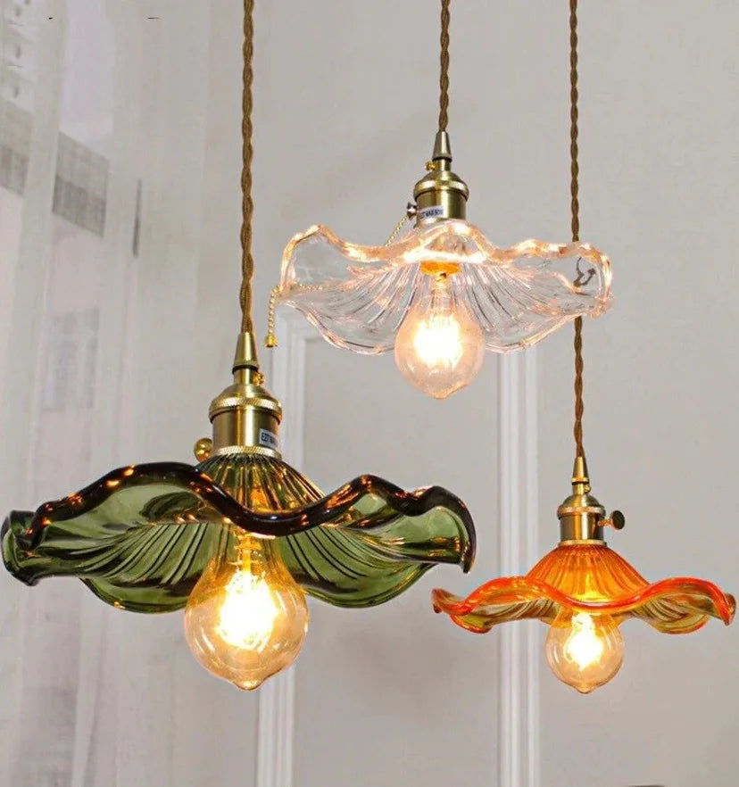 Hibiscus Flower Pendant Light - Auraolight