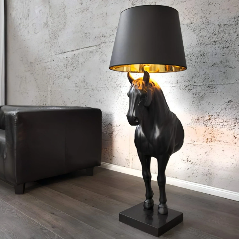Horse Statue Floor Lamp - Auraolight