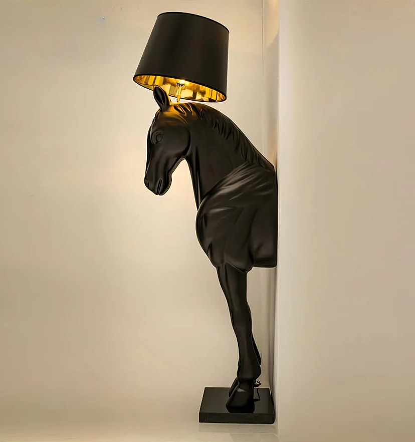 Horse Statue Floor Lamp - Auraolight