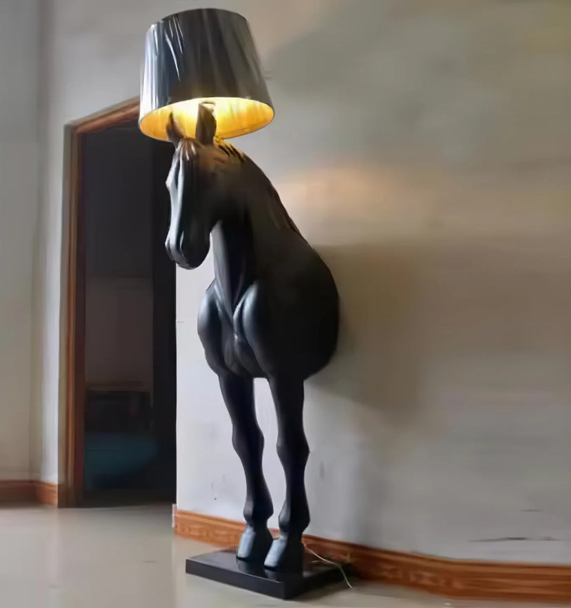 Horse Statue Floor Lamp - Auraolight