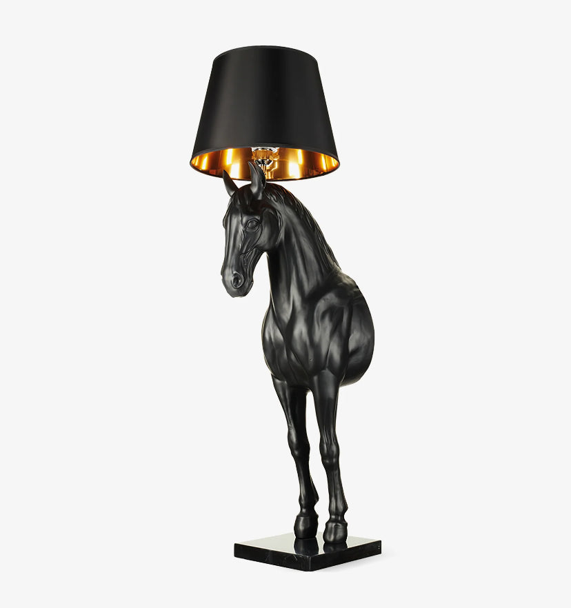 Horse Statue Floor Lamp - Auraolight