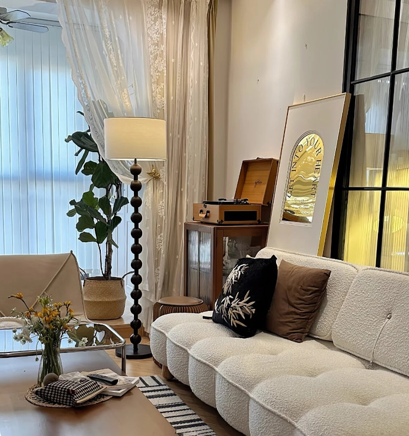 Hugo Barbell Floor Lamp - Yiarolight