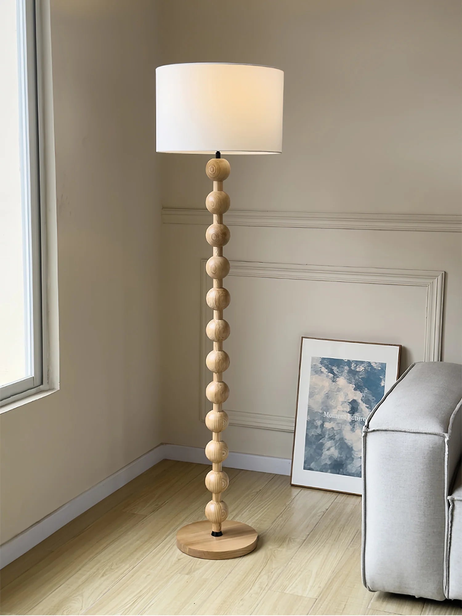 Hugo Barbell Floor Lamp - Yiarolight