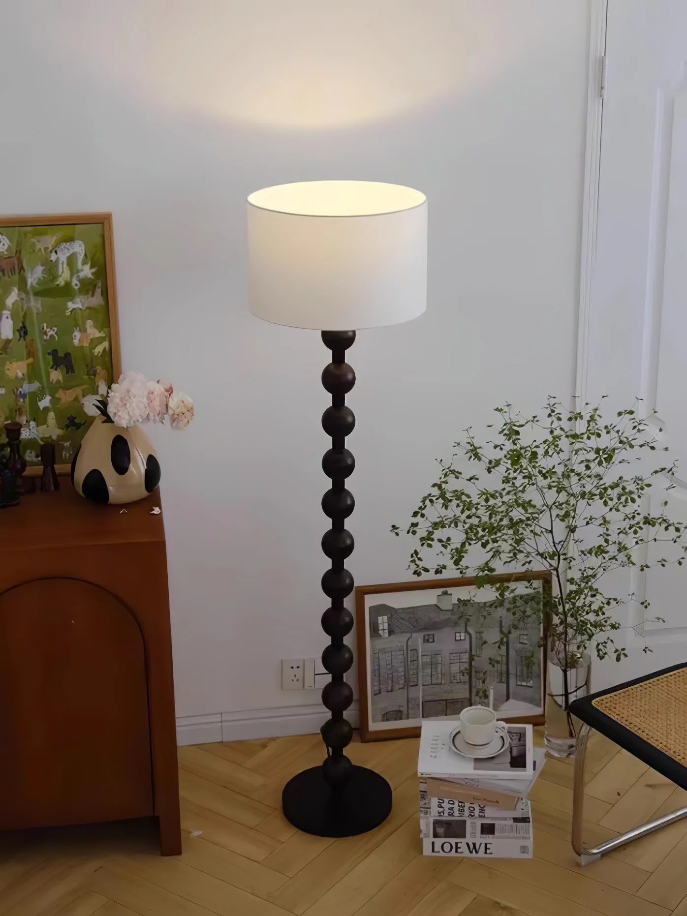 Hugo Barbell Floor Lamp - Yiarolight