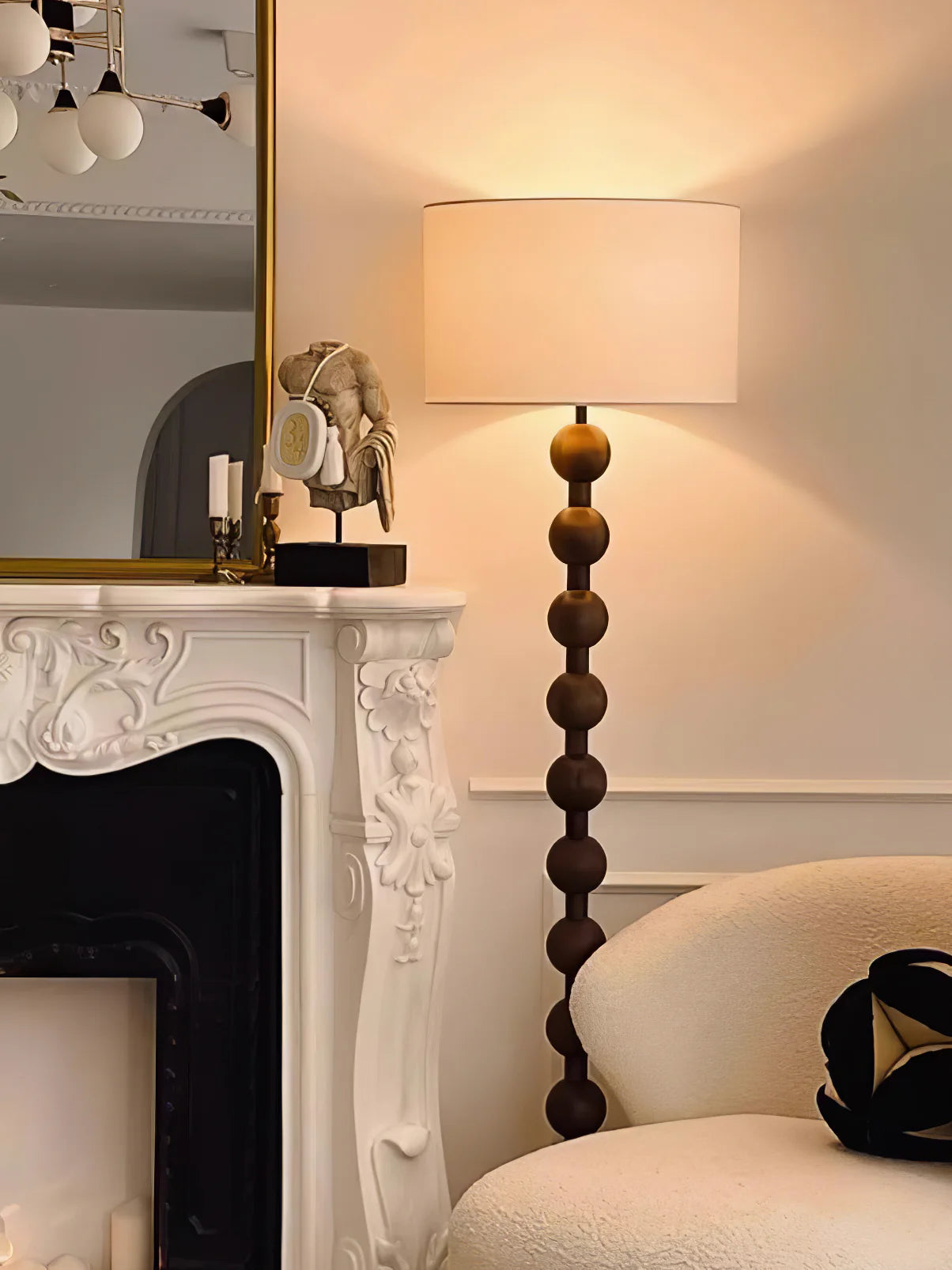 Hugo Barbell Floor Lamp - Yiarolight