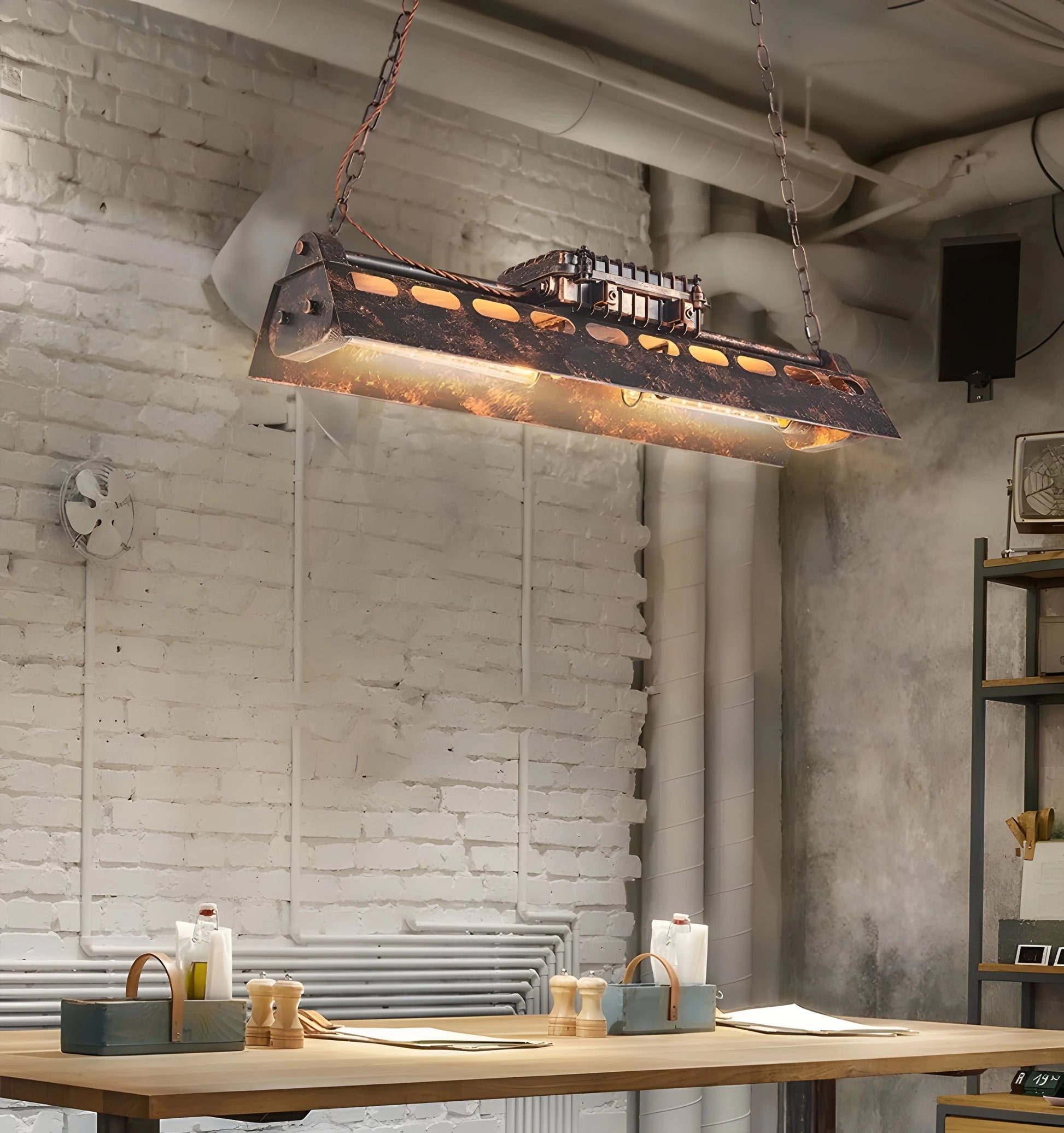 Industrial Steampunk Chandelier - Yiarolight
