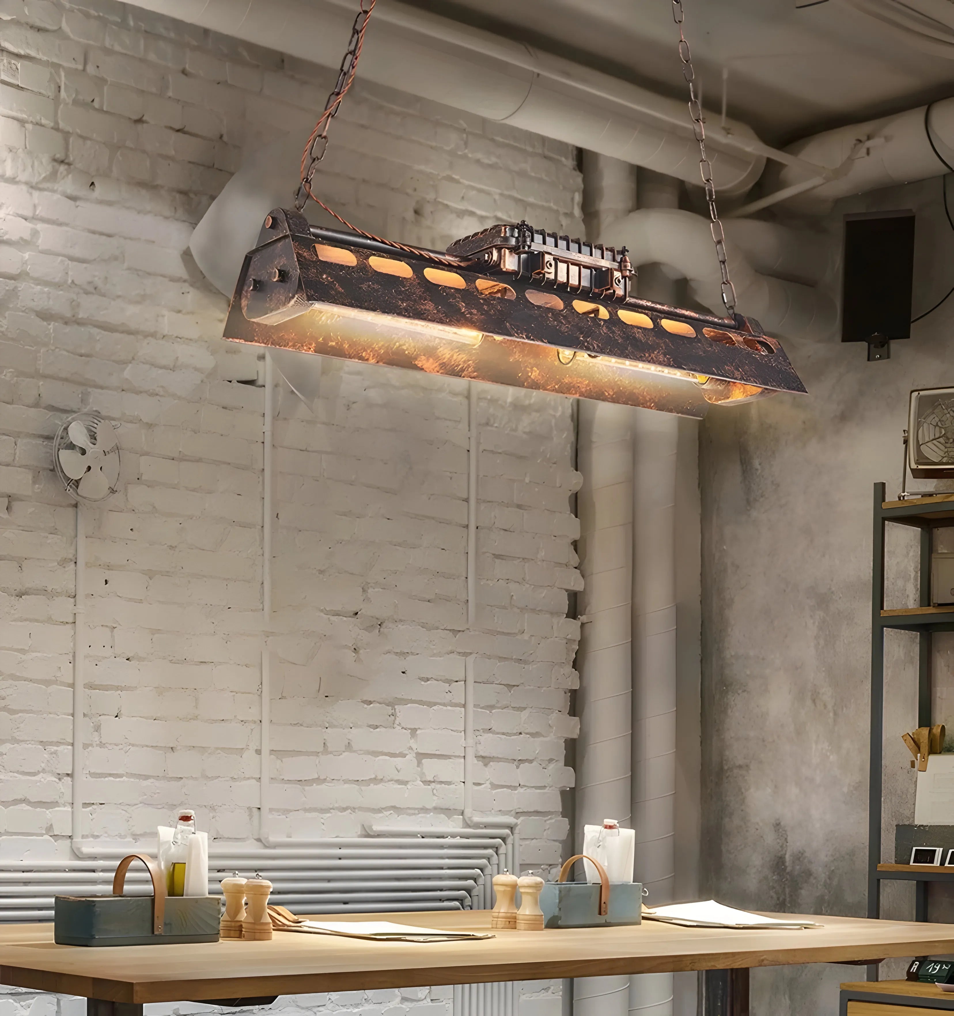 Industrial Steampunk Chandelier - Yiarolight
