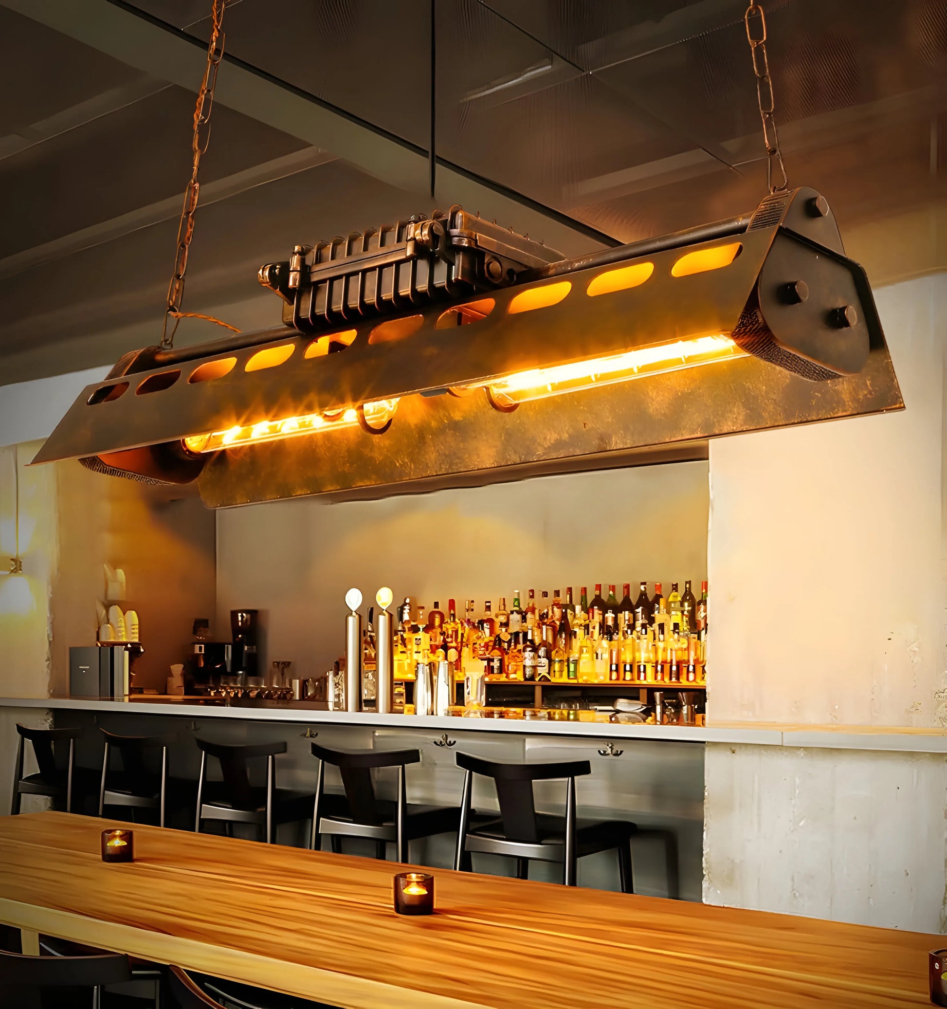Industrial Steampunk Chandelier - Yiarolight