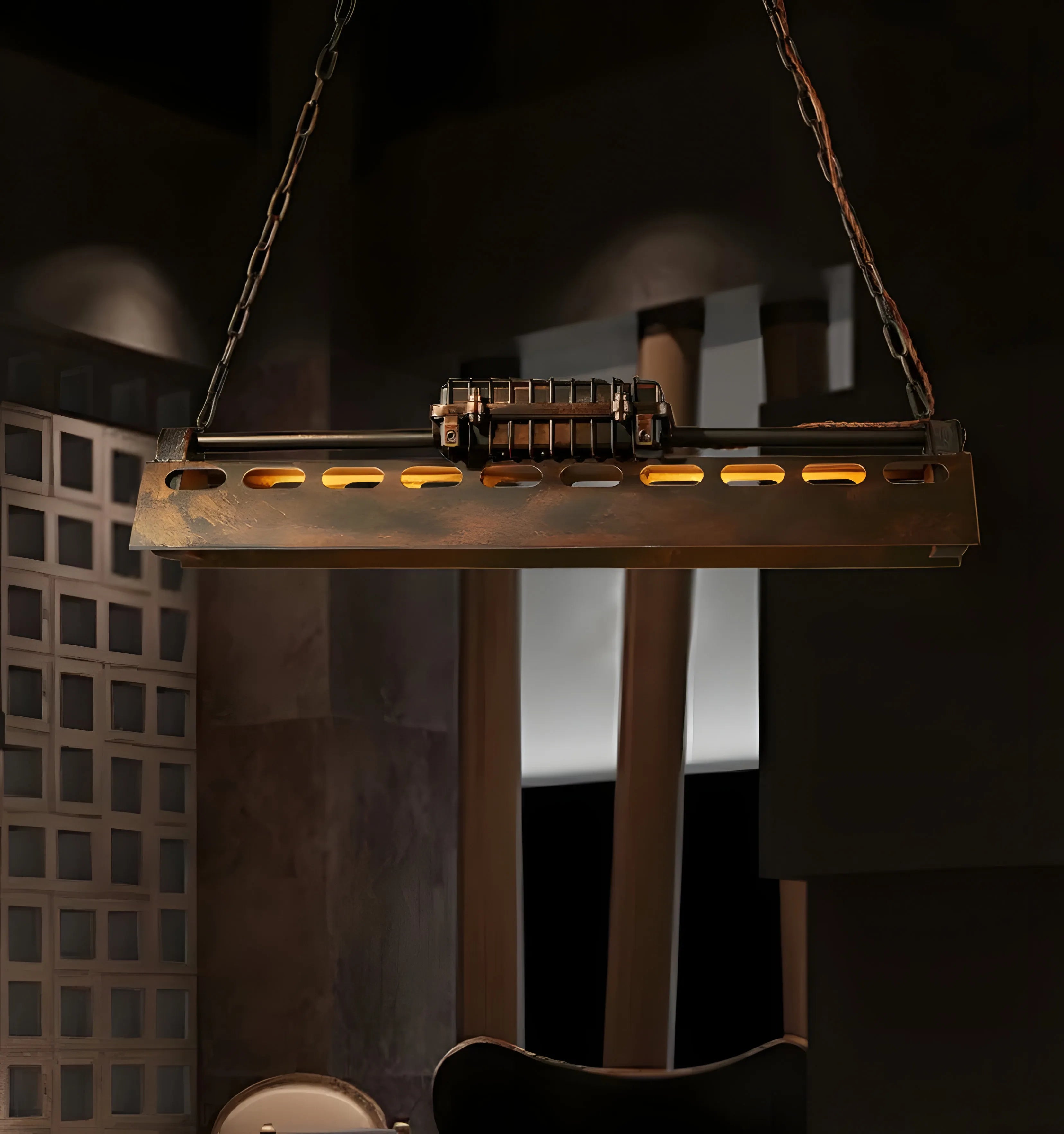 Industrial Steampunk Chandelier - Yiarolight