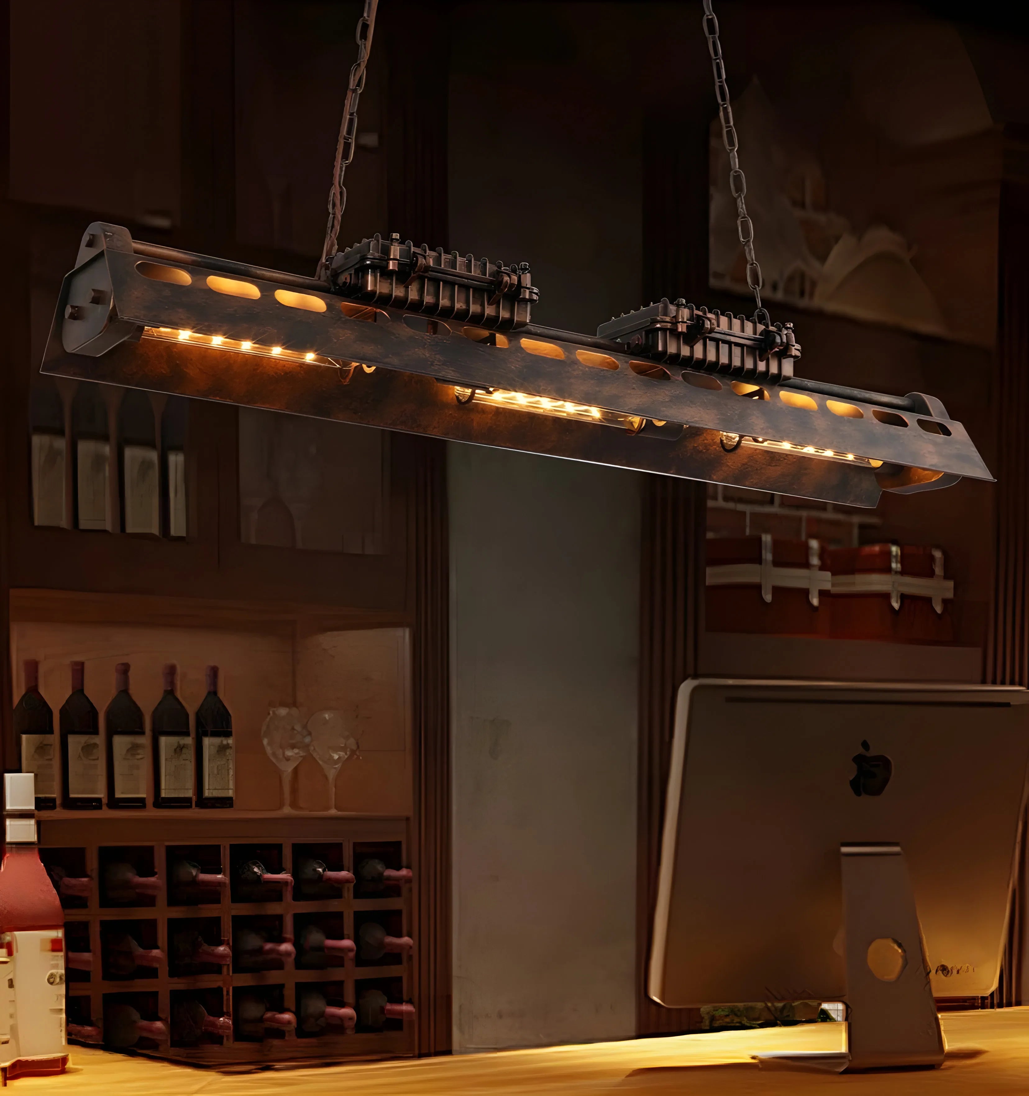 Industrial Steampunk Chandelier - Yiarolight