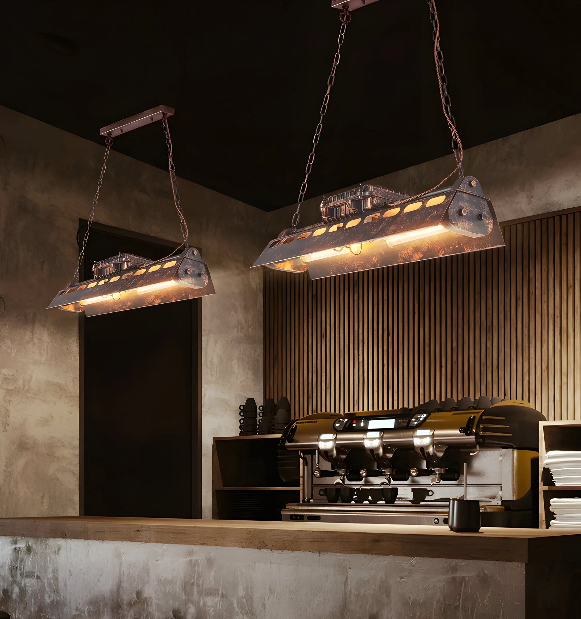 Industrial Steampunk Chandelier - Yiarolight