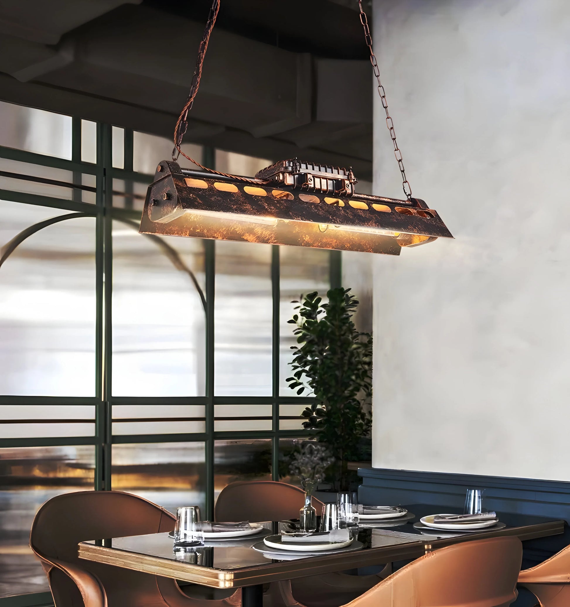 Industrial Steampunk Chandelier - Yiarolight