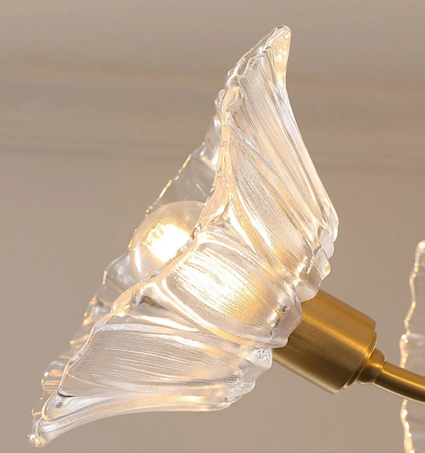 Kalin Flower Glass Ceiling Lamp - Auraolight