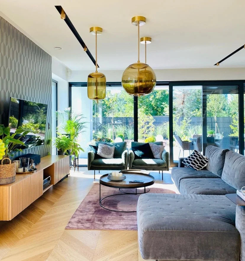 Blown Glass Pendant Light - Yiarolight
