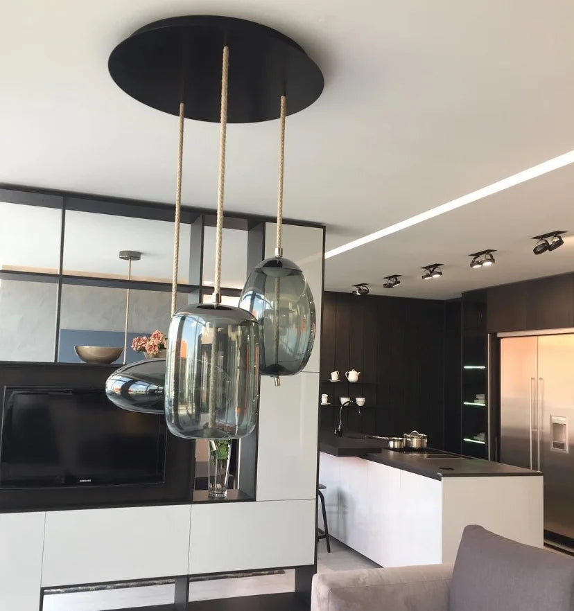 Blown Glass Pendant Light - Yiarolight