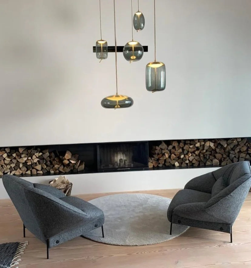 Blown Glass Pendant Light - Yiarolight
