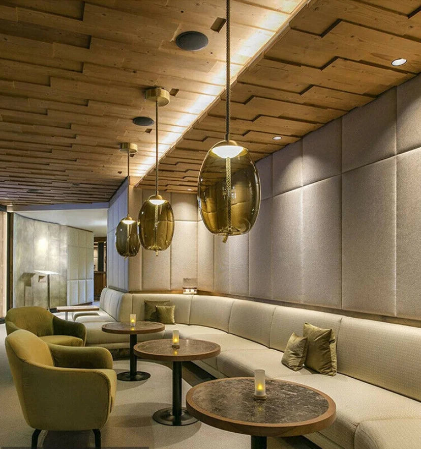 Blown Glass Pendant Light - Yiarolight
