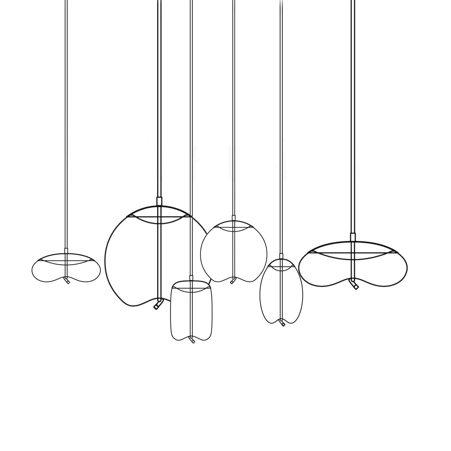 Blown Glass Pendant Light - Yiarolight