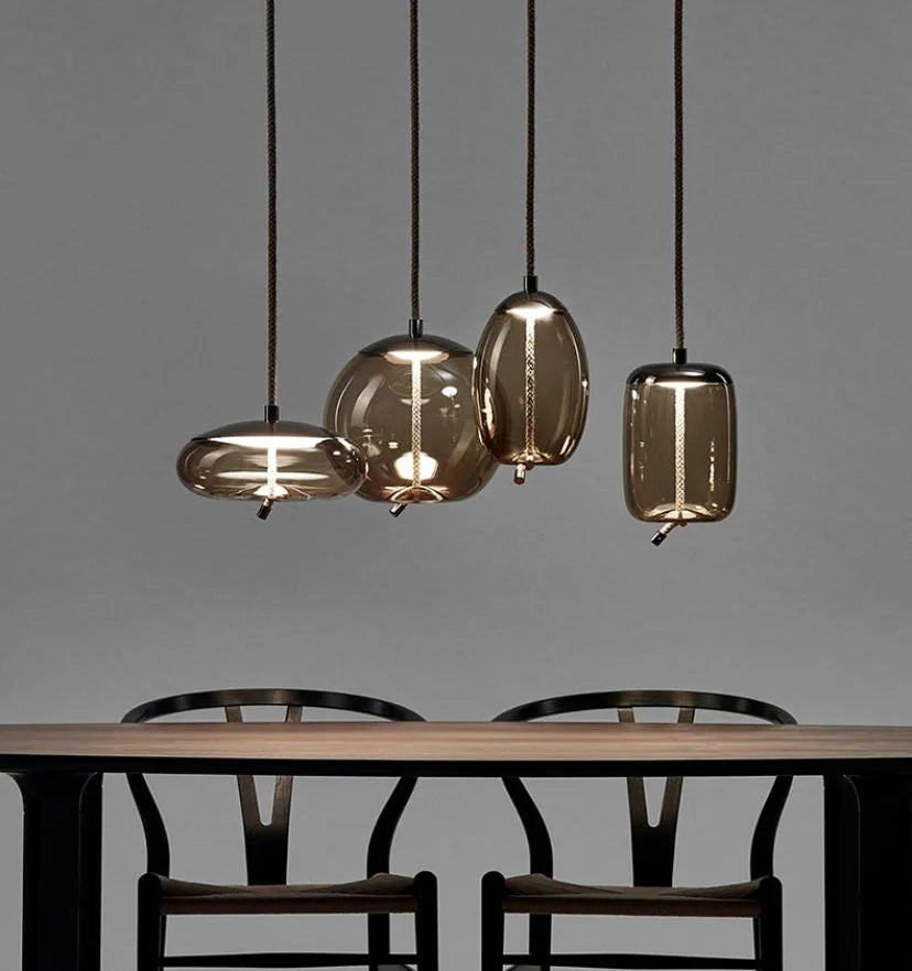 Blown Glass Pendant Light - Yiarolight
