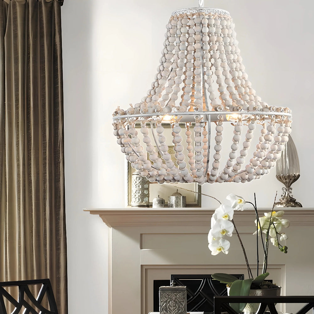 Koralky Wood Chandelier - Yiarolight