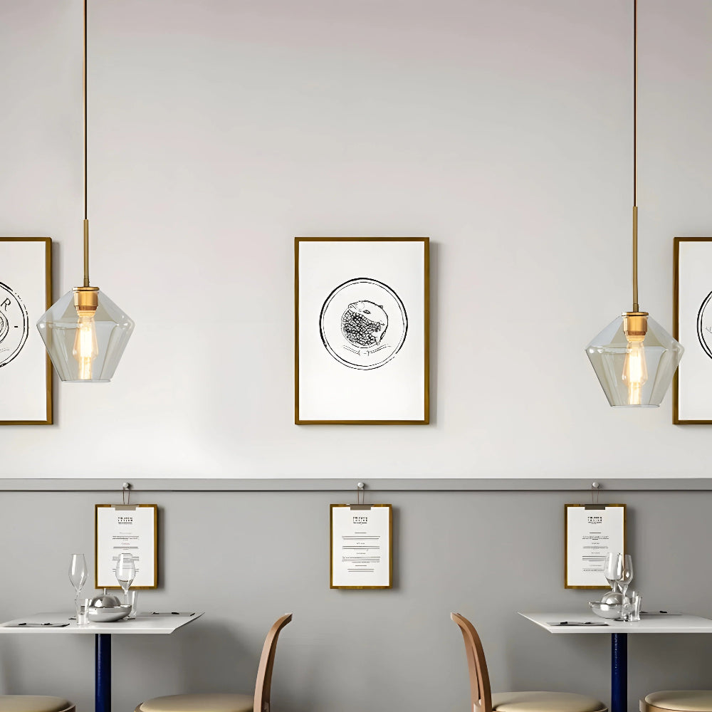 Koya Glass Pendant Light - Yiarolight