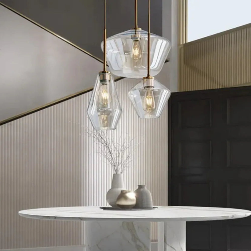 Koya Glass Pendant Light - Yiarolight