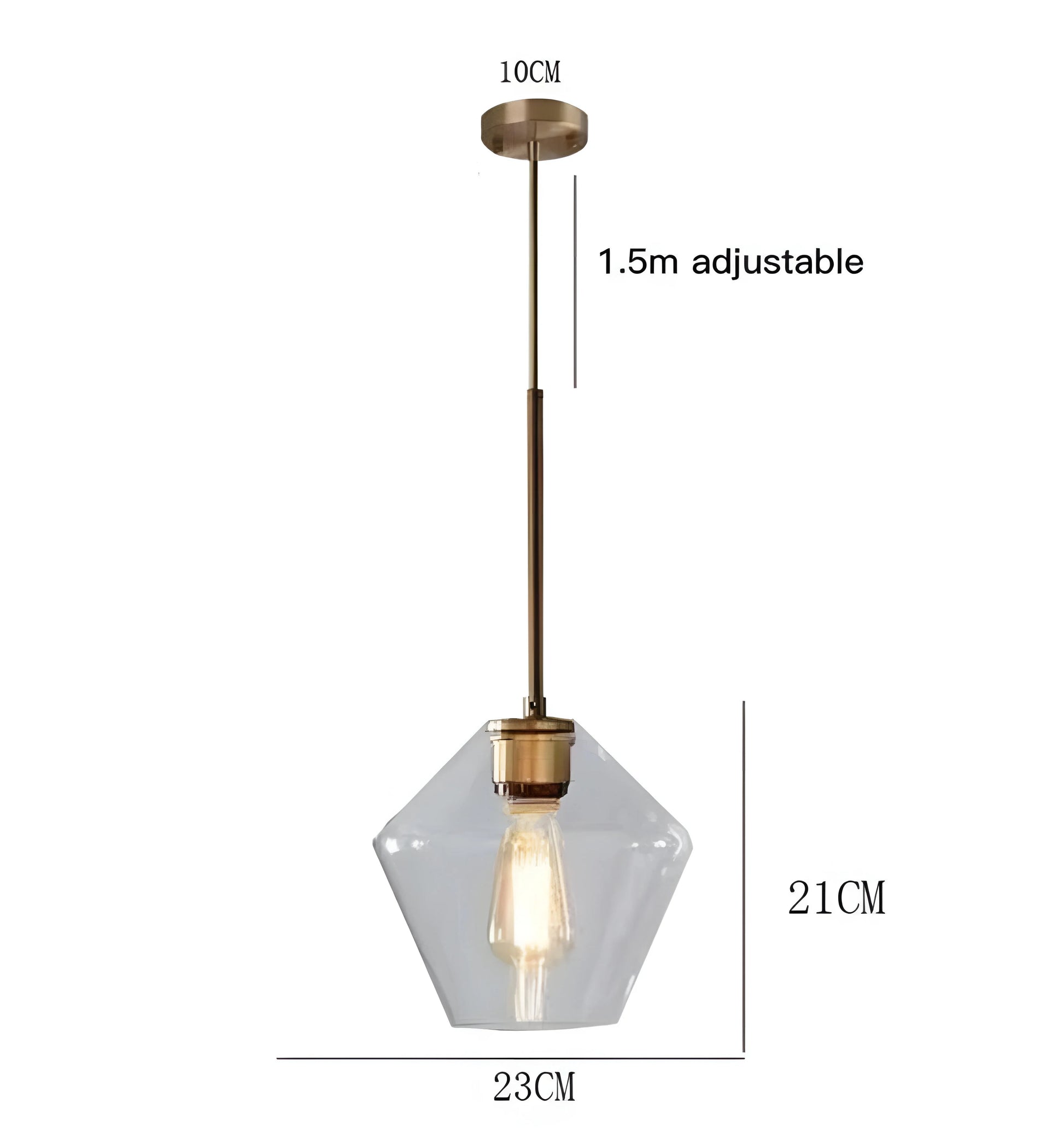 Koya Glass Pendant Light - Yiarolight