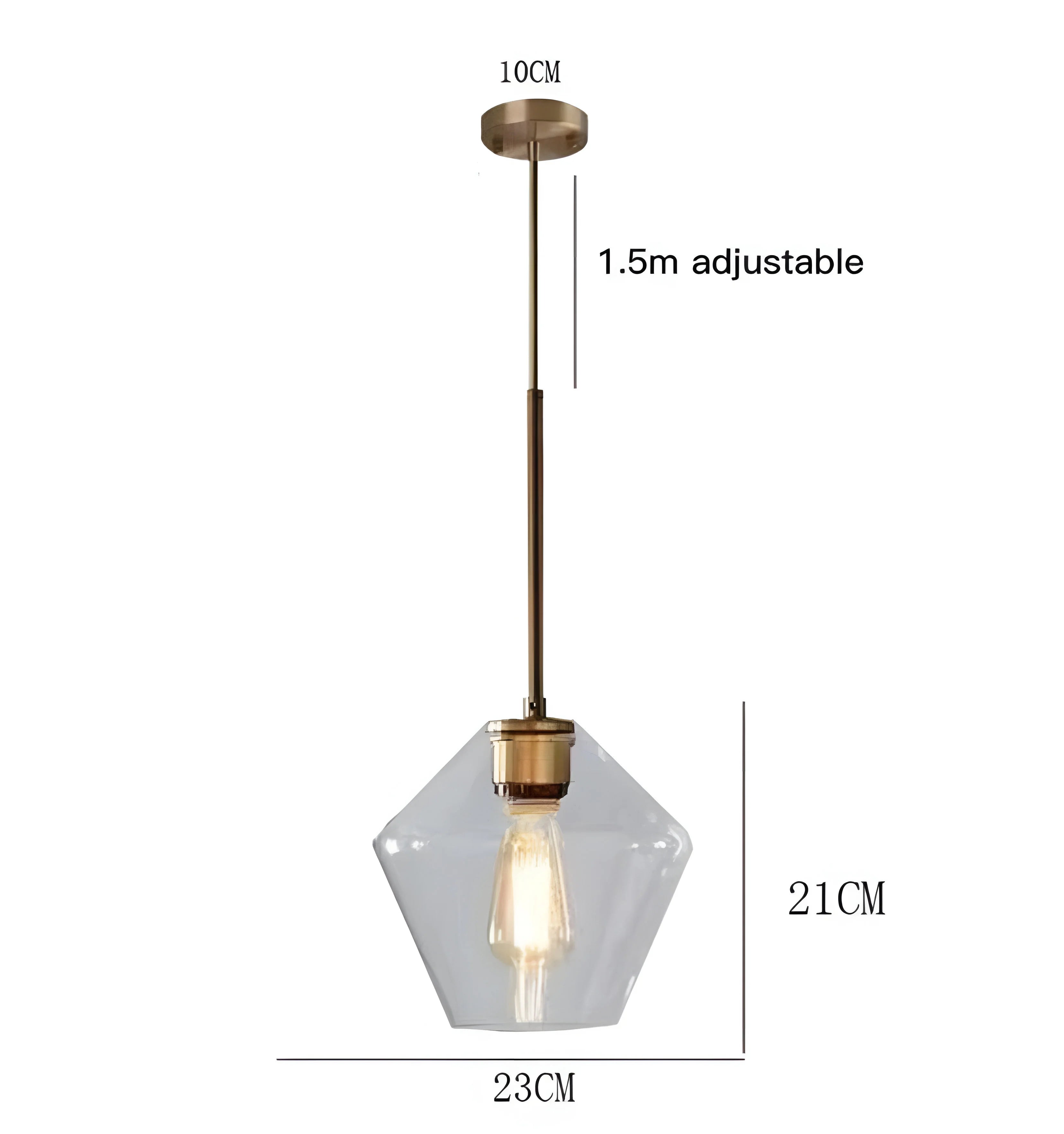 Koya Glass Pendant Light - Yiarolight