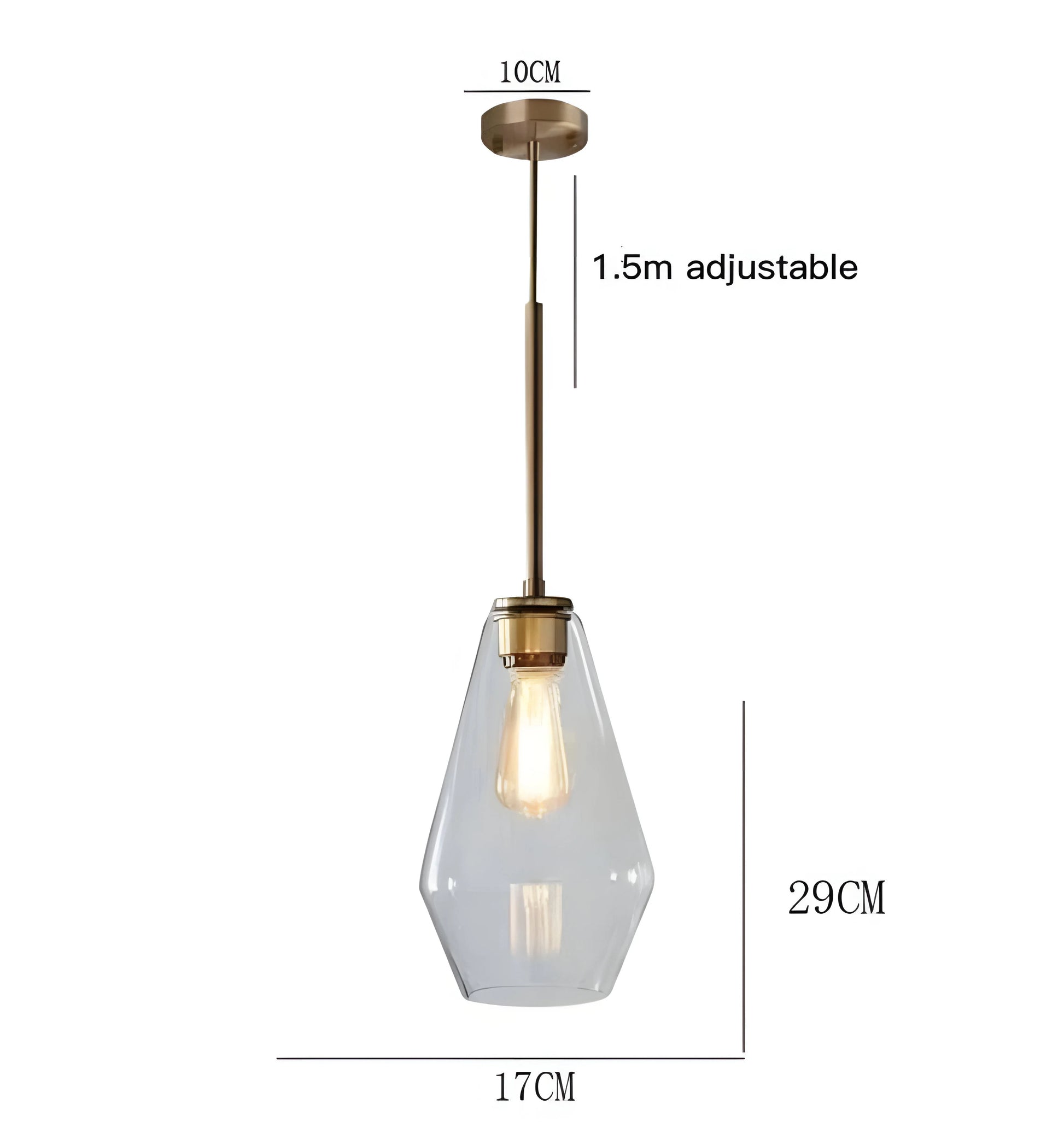 Koya Glass Pendant Light - Yiarolight
