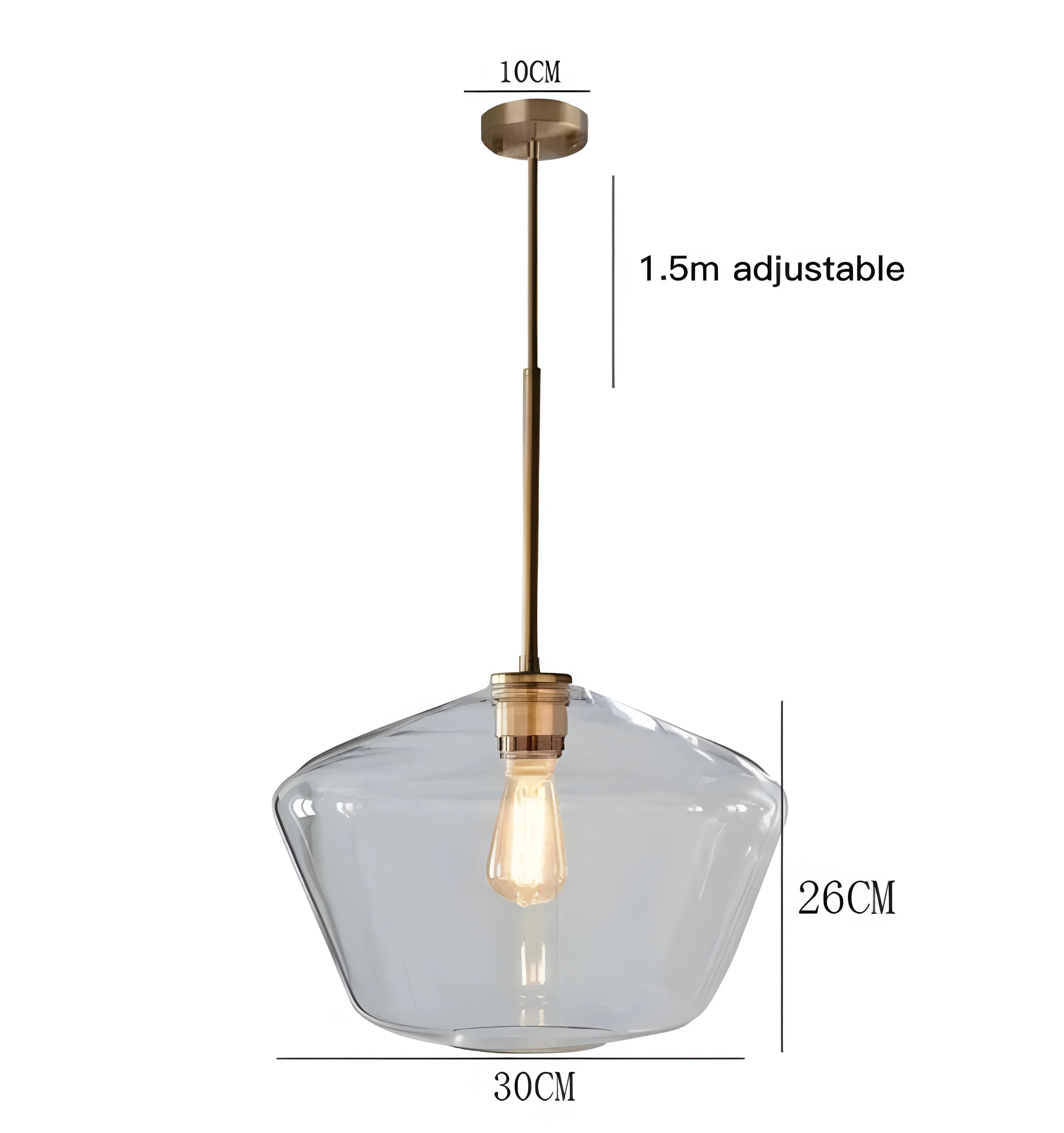 Koya Glass Pendant Light - Yiarolight