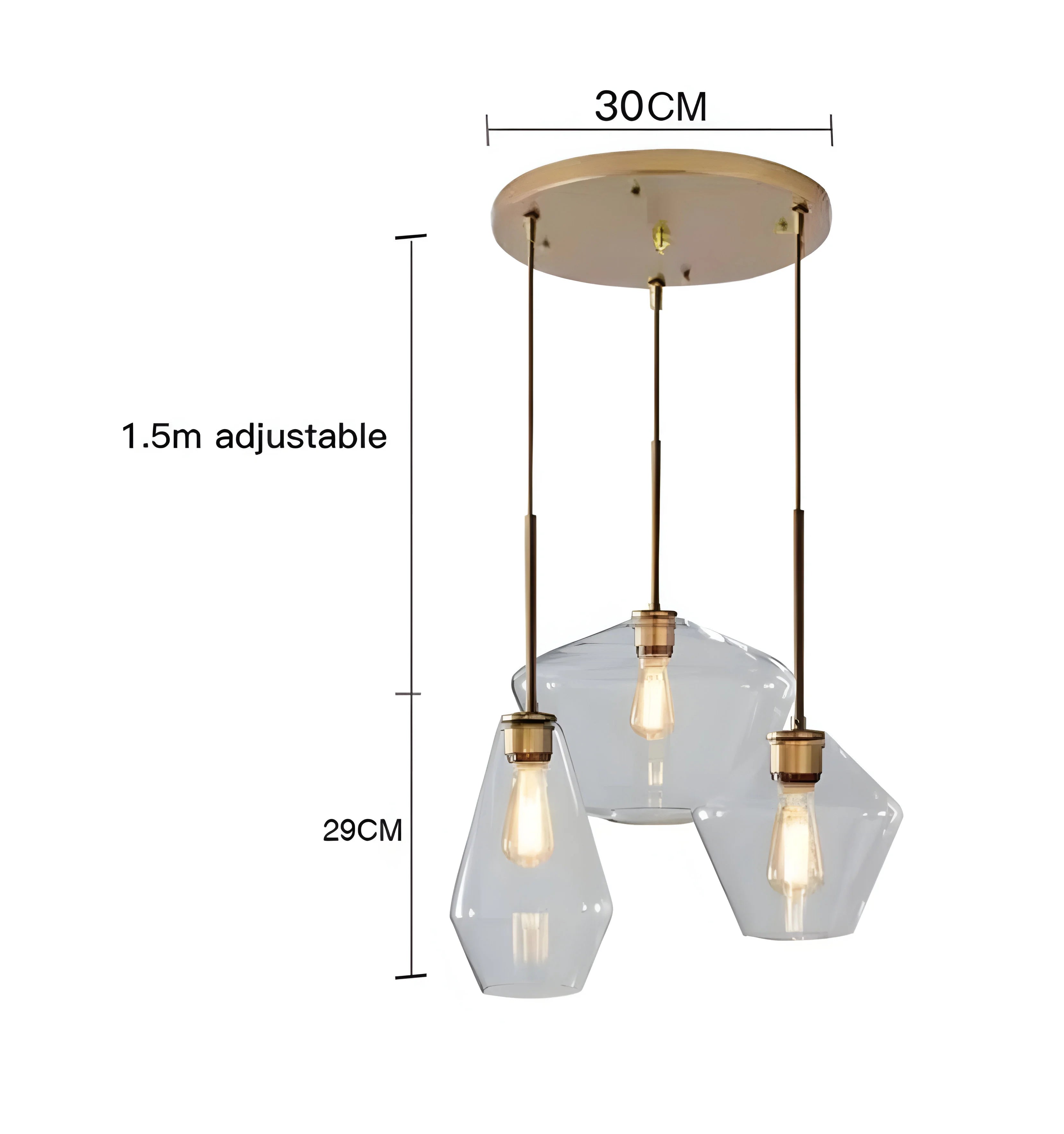 Koya Glass Pendant Light - Yiarolight