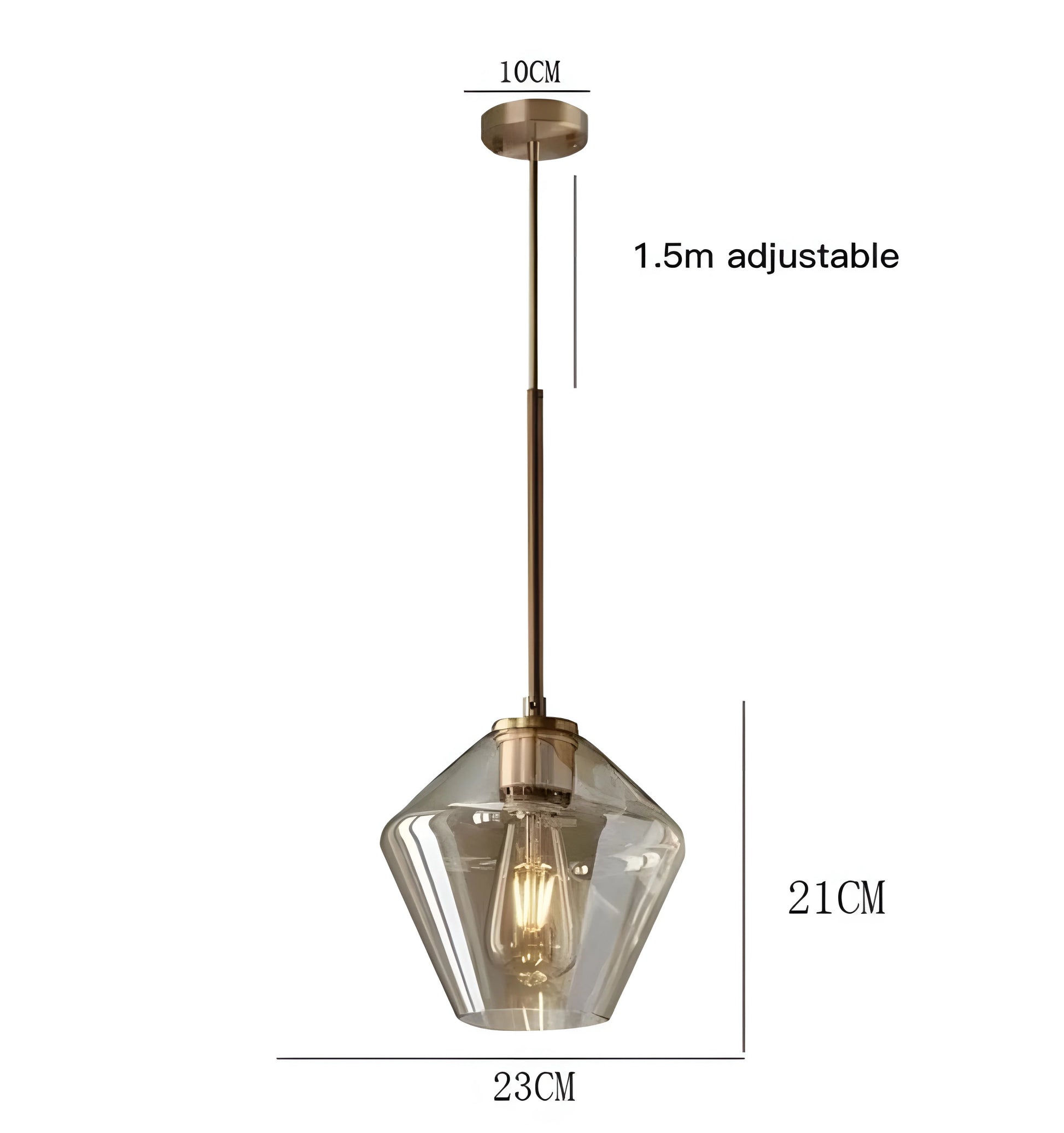 Koya Glass Pendant Light - Yiarolight