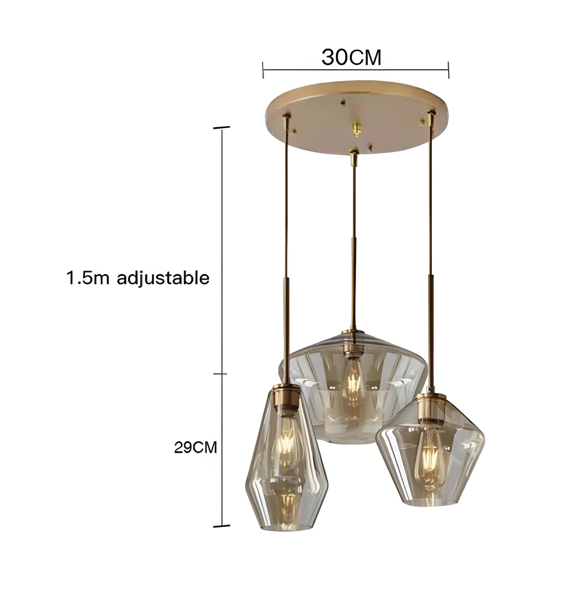 Koya Glass Pendant Light - Yiarolight